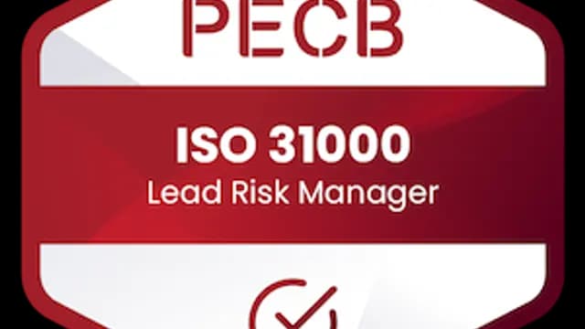 ISO 31000 Lead Risk Manager