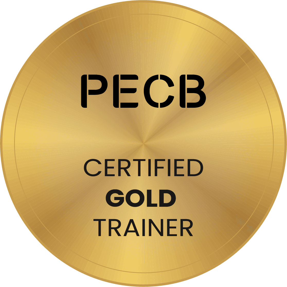 PECB Gold Trainer